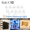 Makeup Mirror LED Light Bulbs Vanity Lights USB Charging Bathroom Dressing Table Lighting Dimmable LED Vanity Mirror Light.