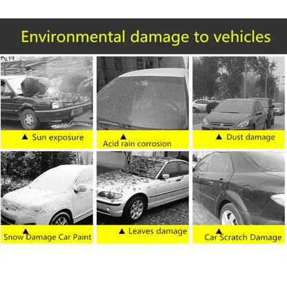 Bâche de Voiture Européenne  - avec tissu Doublé Super lourd - Garantie 5ans