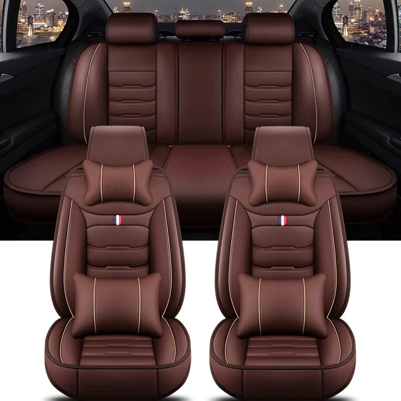 Universal Car Seat Cover for VW All Models Polo Golf Passat CC Touran Tiguan Toureg Touareg Phaeton T-ROC Accessories Interior