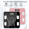 Smart Body Fat Scale Wireless Digital Bathroom Scale Bluetooth Electronic Weight Scale with Smartphone App.