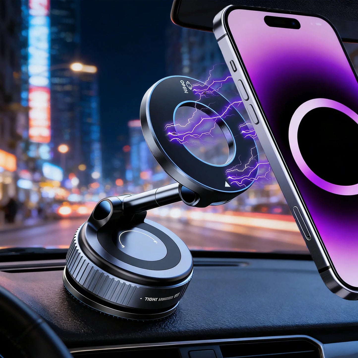 Support Téléphone Magnétique Ultra-Fix 360