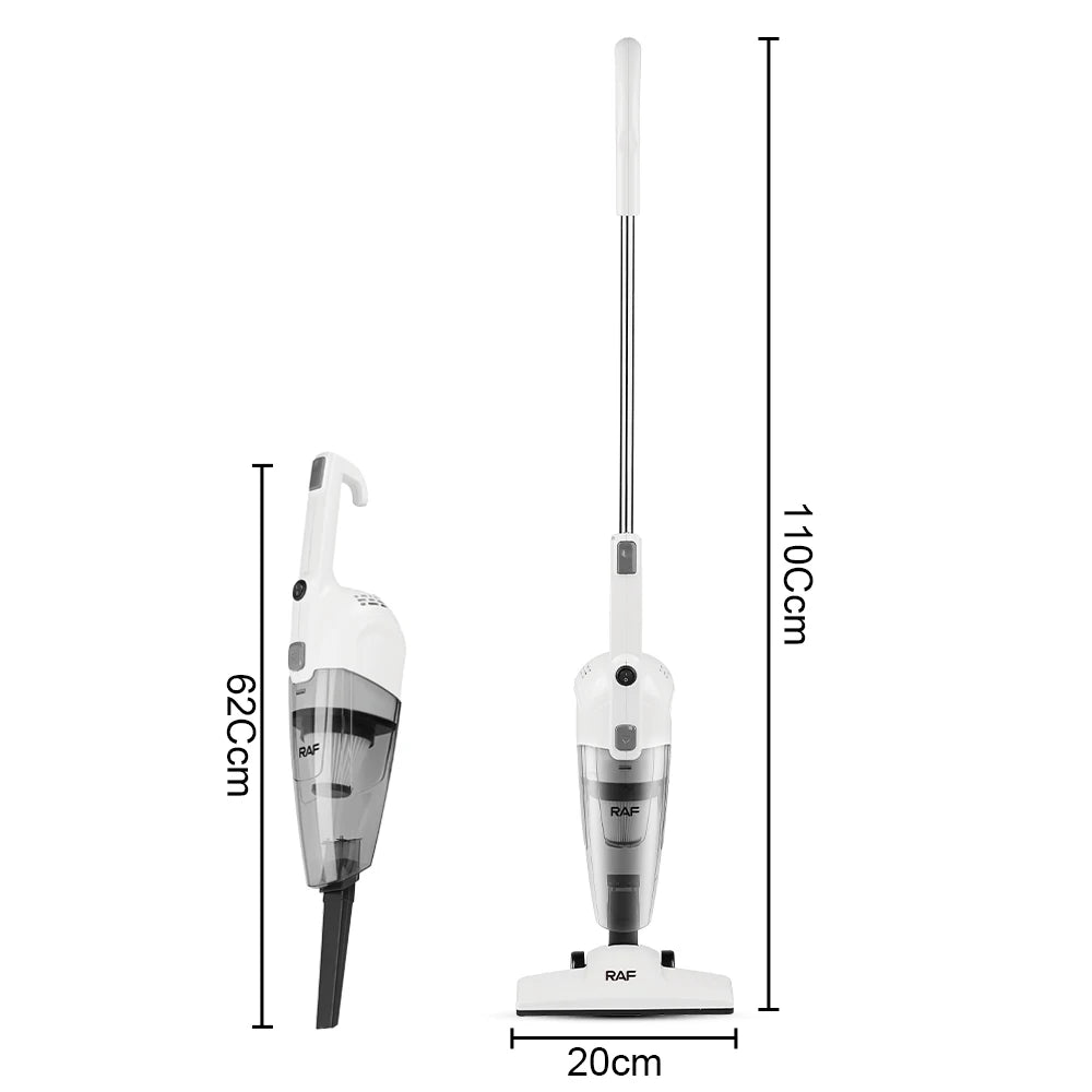 2-In-1 Vacuum Cleaner Handheld Portable Electric Vacuum Cleaner for Hard Floor Pet Hair