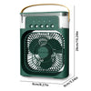 Portable Air Conditioner Fan 4 in 1 Personal Mini Cooling Spray Fan Small Aircon Humidifier Desk Fan for Home Office Room.