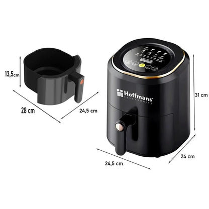 Friteuse à air ( Air Fryer ) - Qualite Superieur, 7,5 Litres.